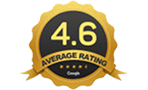 4.6 average Google rating