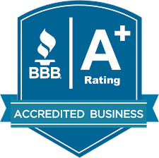 BBB Accredited Business, A+ rating